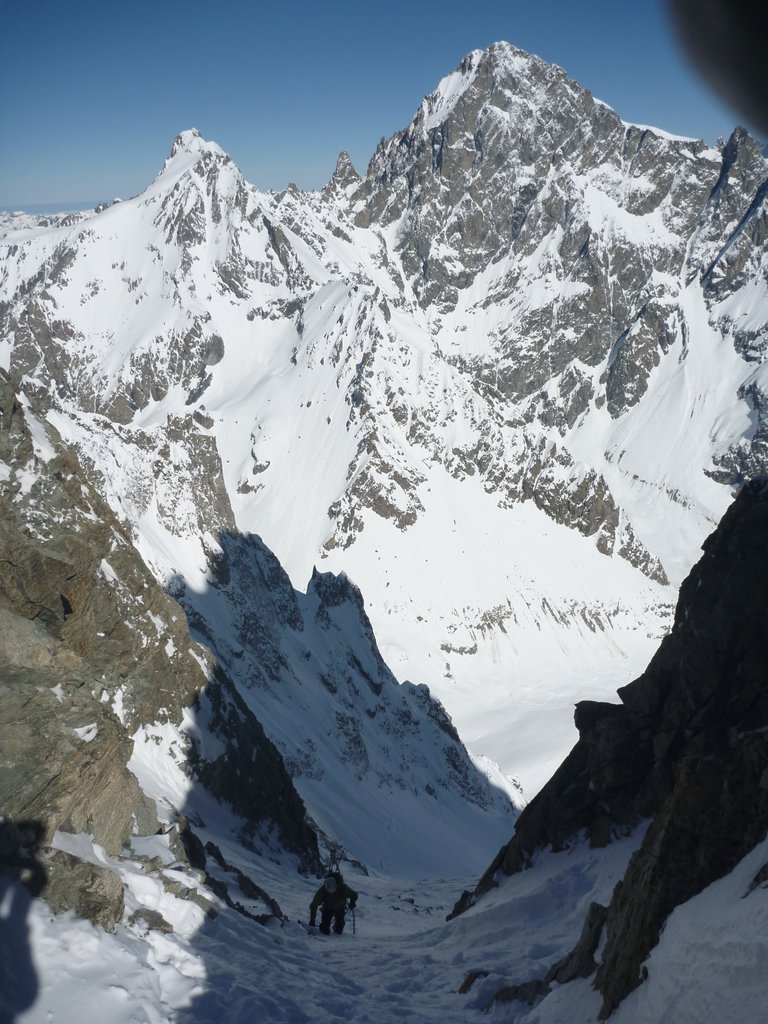 Col Est du Pelvoux : Et voila Ulysse