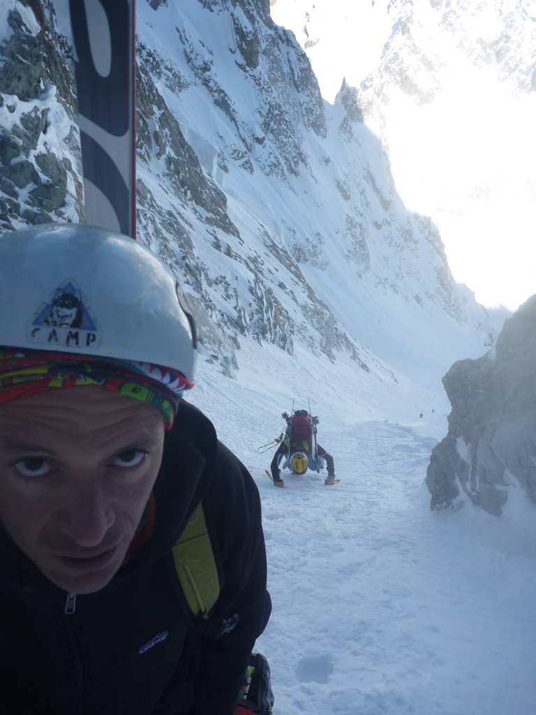 Col Est du Pelvoux : There I am