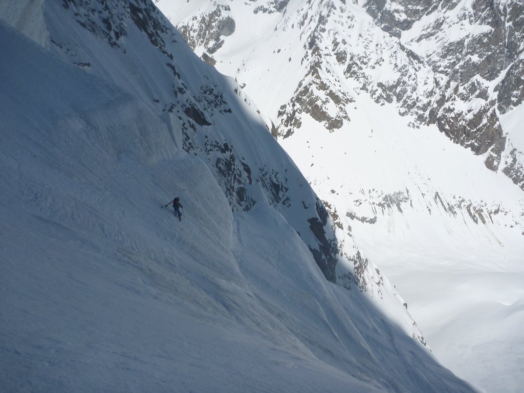 Col Est du Pelvoux : Drole de glace, pas si pire au final