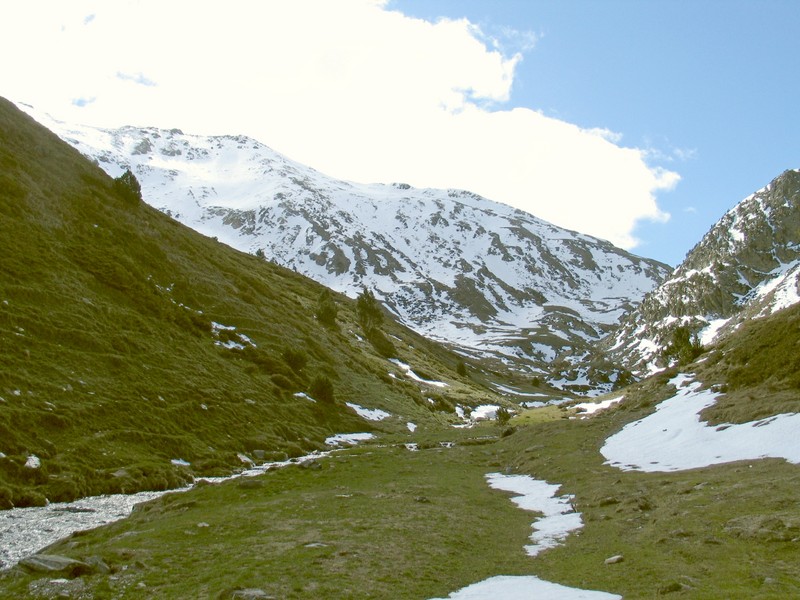 Vallée d'Eyne : Coté amont, c'est mieux .