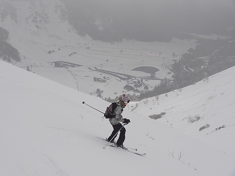 Descente : Sur la Sancy : début de transfo agréable