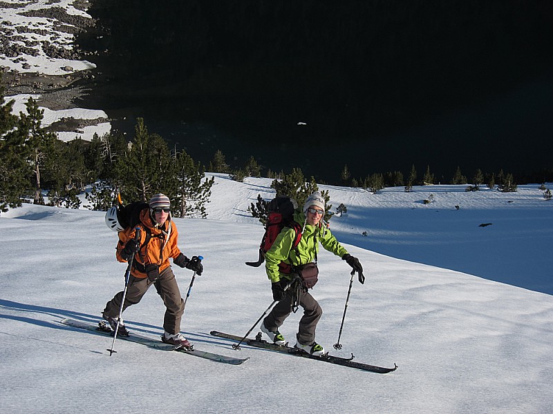 Lac d'Orédon : de belles perspectives sur le lac