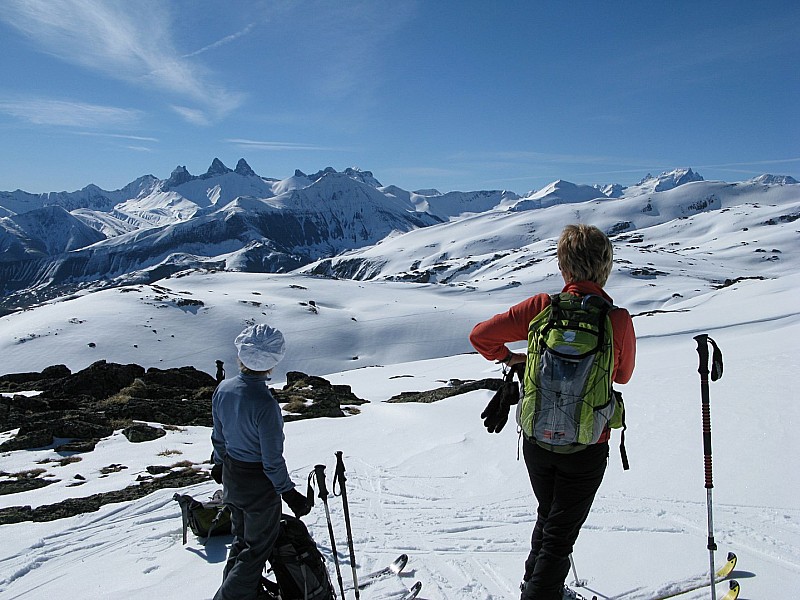 Sur fond d'Aiguille d'Arves : Contemplations