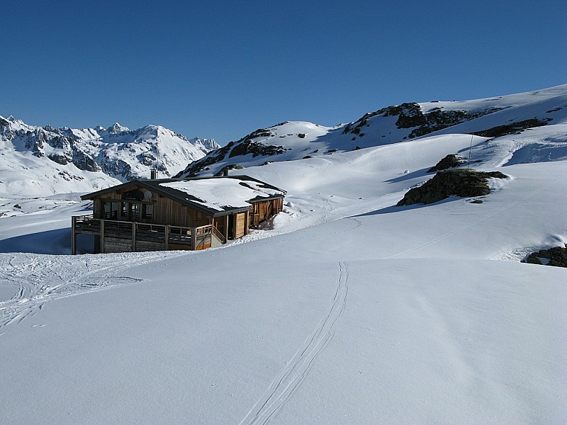 Refuge de l'Etendard : Passage au refuge