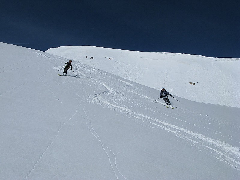 Descente versant Est : Hmmmmmm !