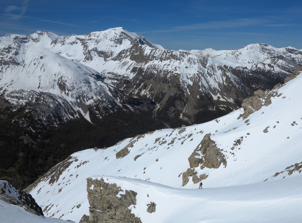 Remontée vers le Pt 2853m