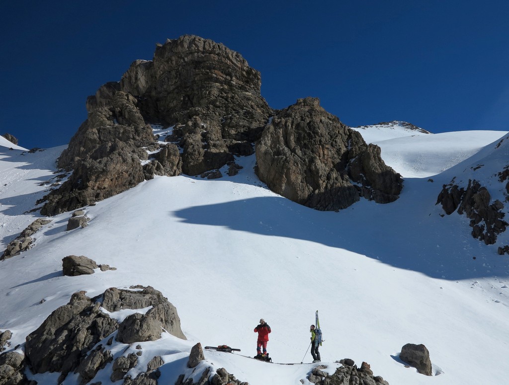Fin de la 1ère descente