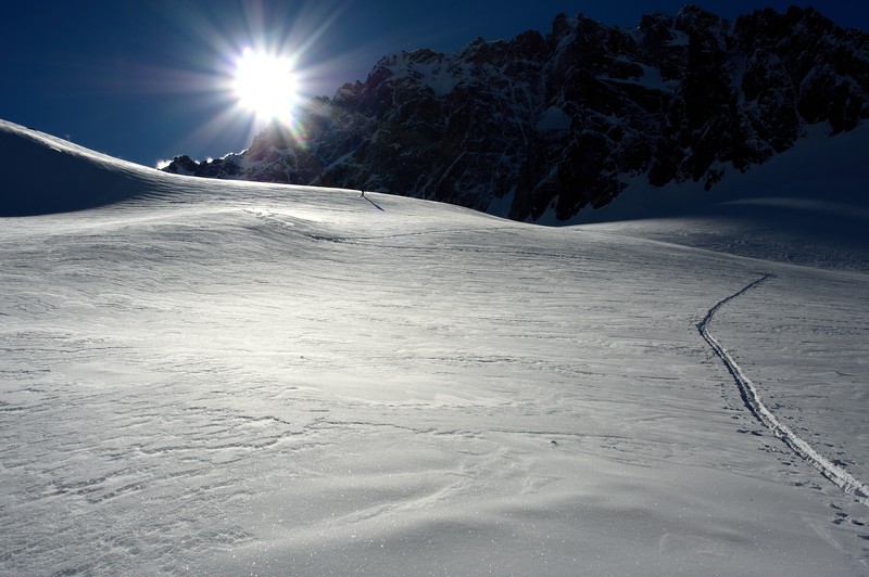 soleil : bientôt le glacier des aupillous