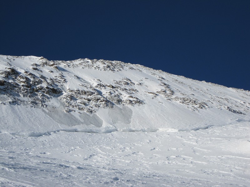 Barre des Ecrins : Au pied du mur...