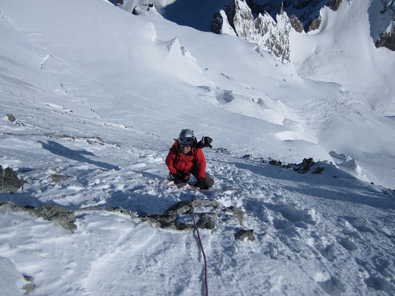 Arrivée au sommet : Pauline a encore le sourire