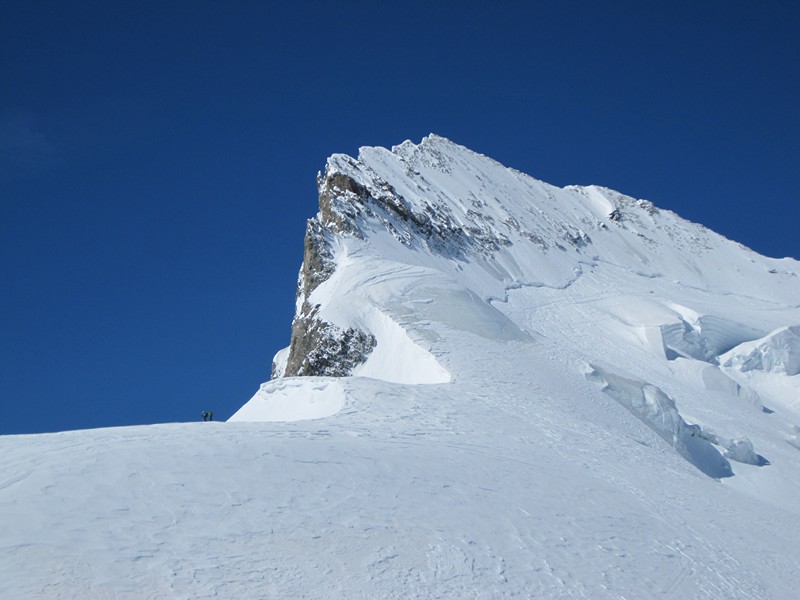 Descente vers Barre Noire : Très esthétique cette portion!