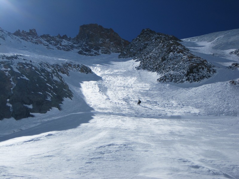 Barre Noire : Vu du bas