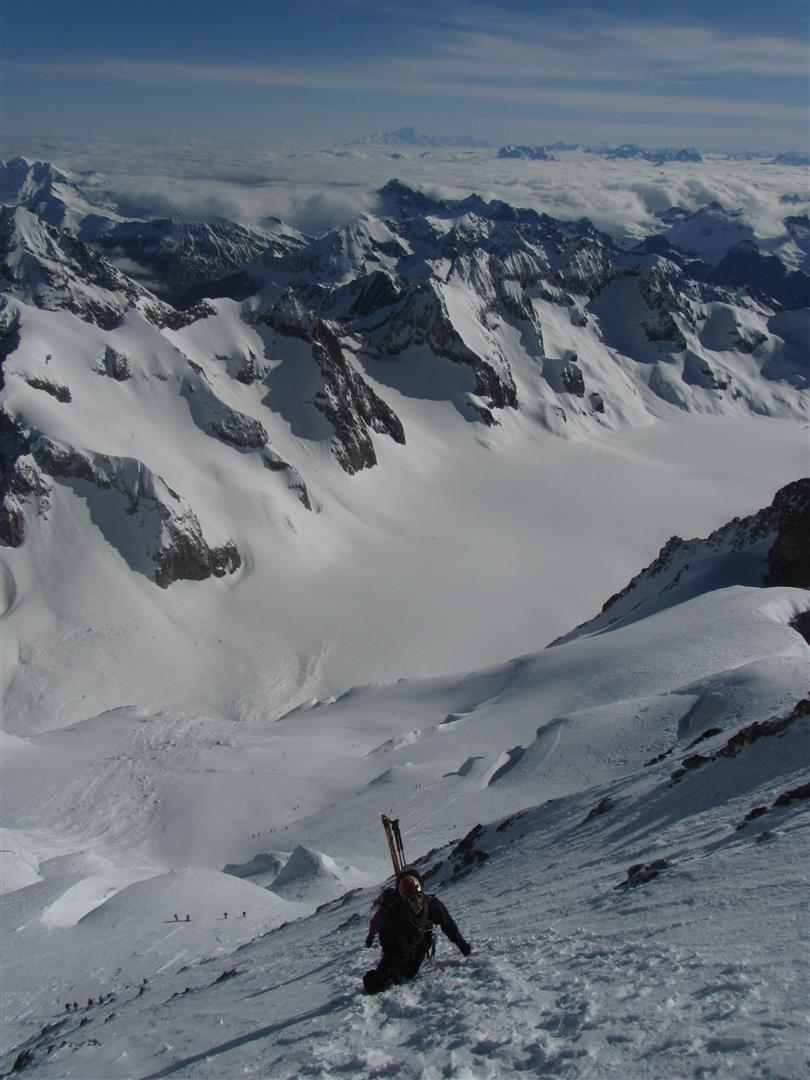 dans le Coolidge : à 4050 m