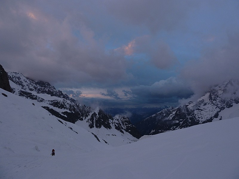Glacier Blanc : ça s'ouvre, on y croit !