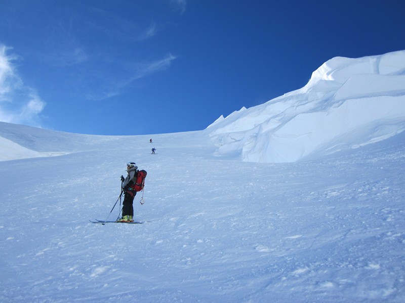 Mont Blanc : Dans la face N