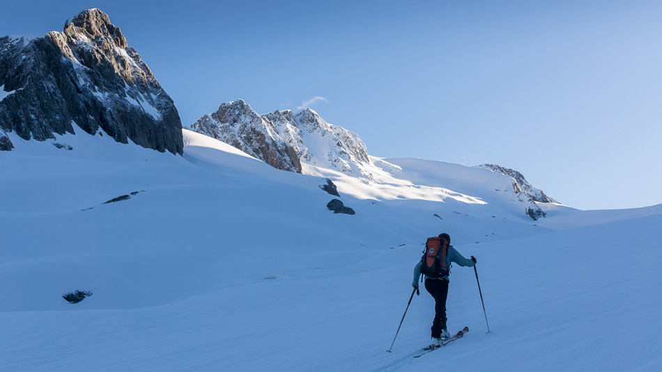 Glacier de Trélatête : une bonne mise en jambe, version ski de fond