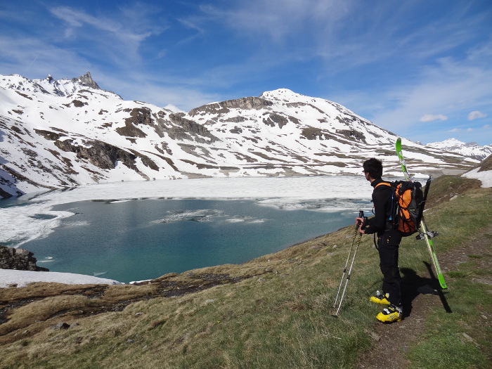 #6 lac de la sassière : en cours de fonte lac de la sassière : en cours de fonte