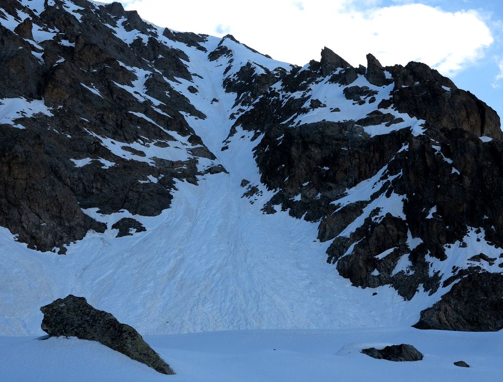 Le couloir W : Vu de là, il faisait déjà moins rêver...!
