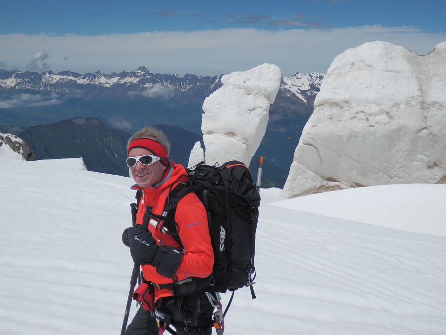 Entrée dans la jonction : On a la banane, la météo est OK