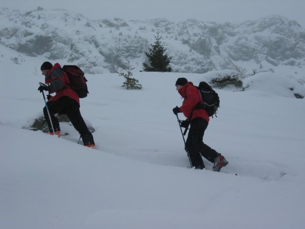 Les choses s2rieuses commencen : Poudreuse de + en + lourde