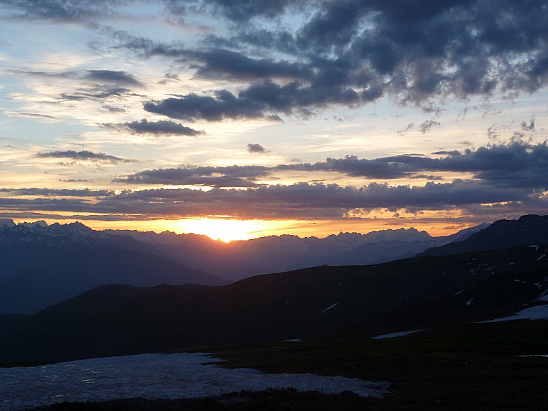 The Sun : Levé de soleil au départ