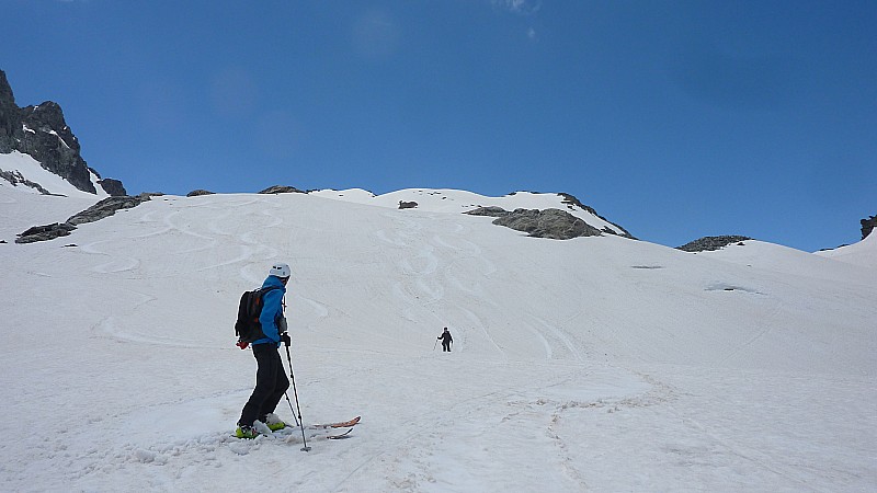 Glacier de l'Argentière : très bon ski