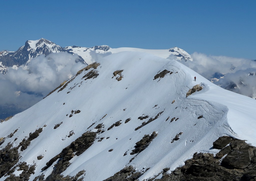 La crête sommitale