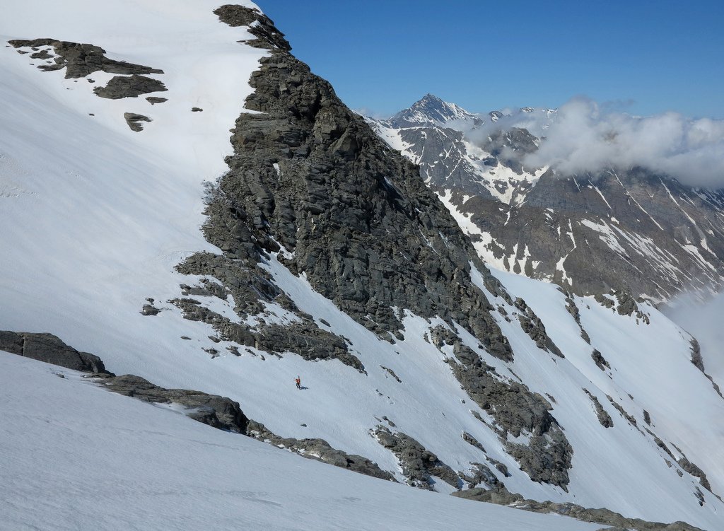 Sortie de la Combe Nord