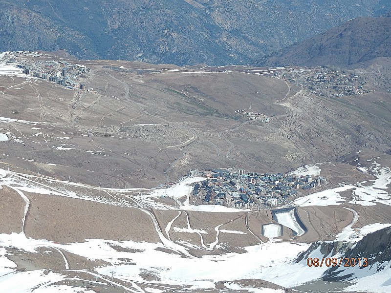 Les "3 vallées" du chili : Farellones, El Colorado et La Parva bien dénneigées