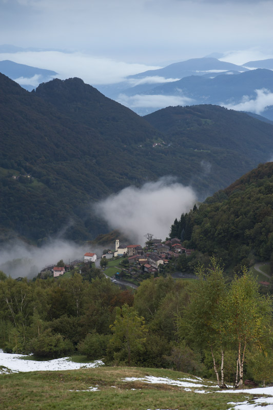 Val Colla : ambiance "pré-automnale" sur les hauteurs de Lugano