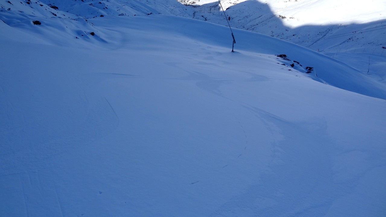 Fin de journée : Pour l'instant la croute tient encore ...