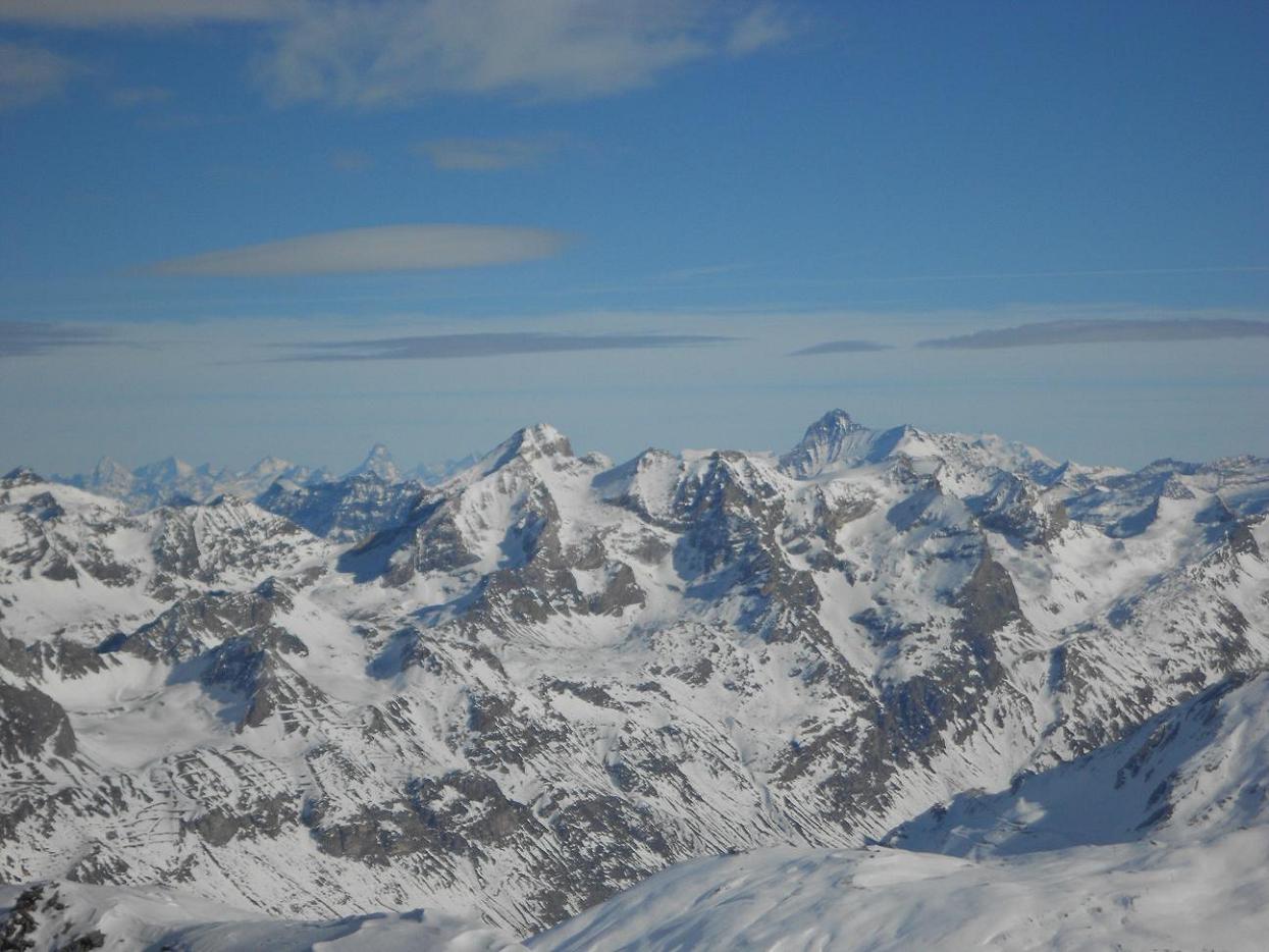 Tsanteleina et 4000 de Zermatt : depuis la Pointe de la Sana