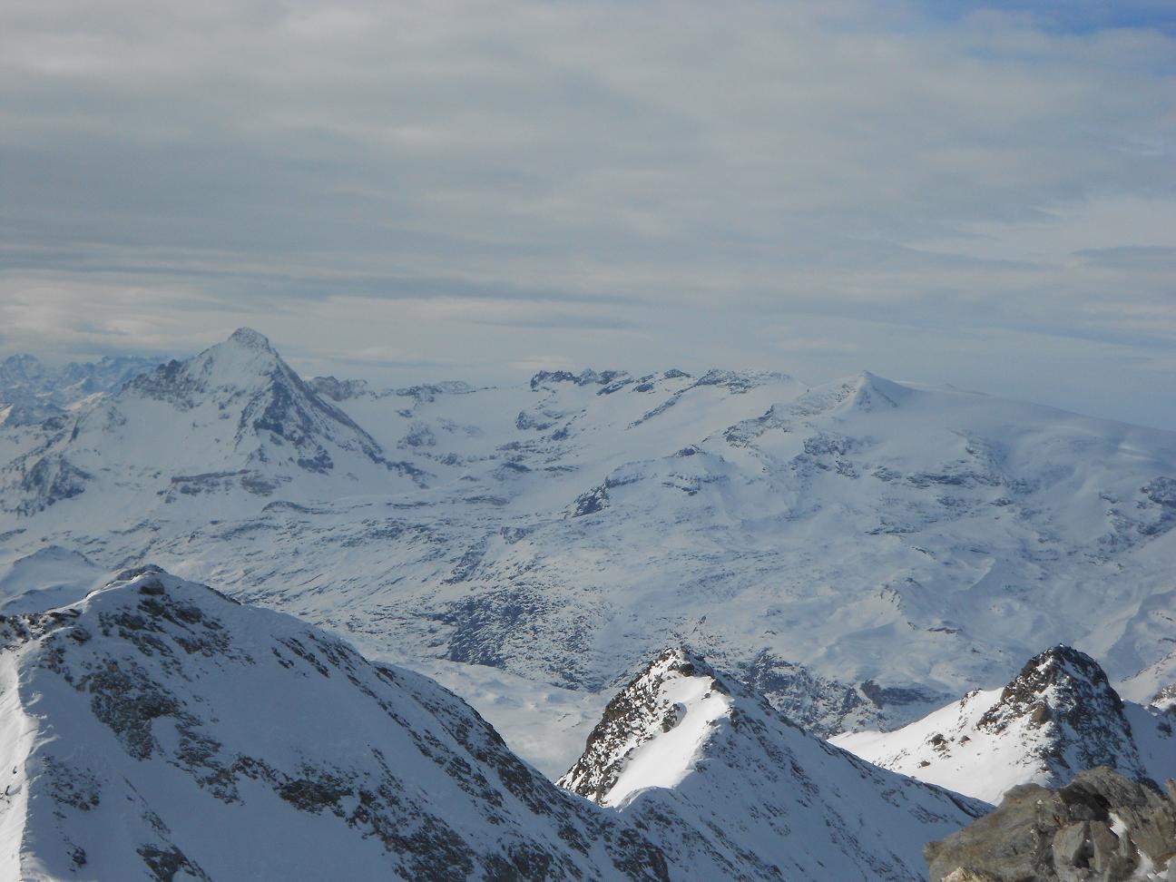 Les Glaciers de la Vanoise : Depuis sommet de la Pointe de la Sana