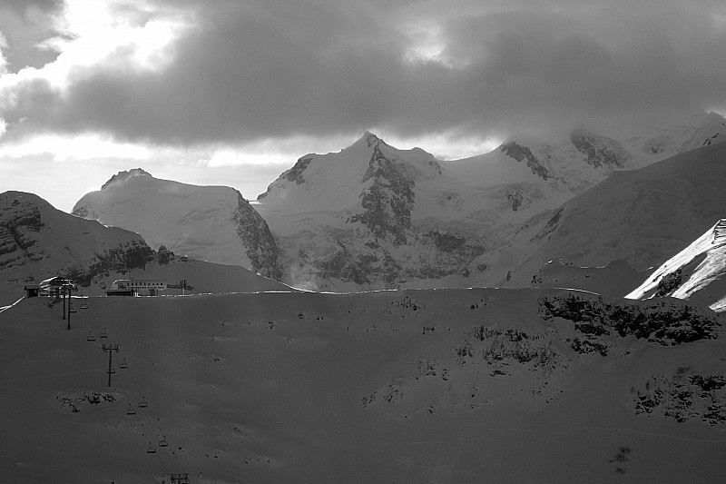 Grands Vans et Mont Blanc : depuis la Tête du Pré des Saix