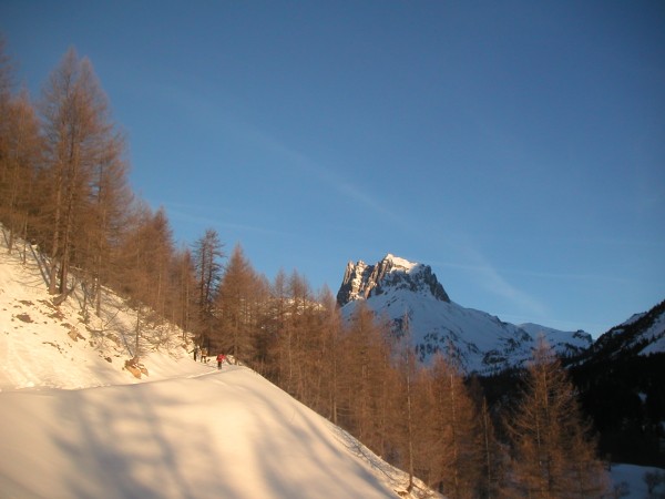 Au petit matin : Remontée de la Vallée Etroite
