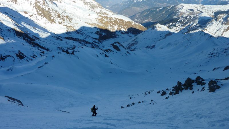 Face Nord : encore du bon ski avant de remonter vers les Monts