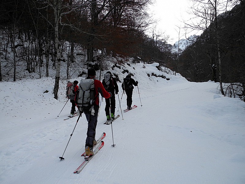 Départ sur la route : Vallée d'Orlu