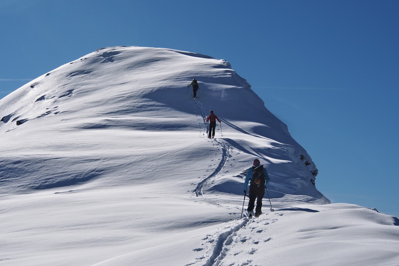 La Tournette (2448 m) : La fin de l'ascension.
