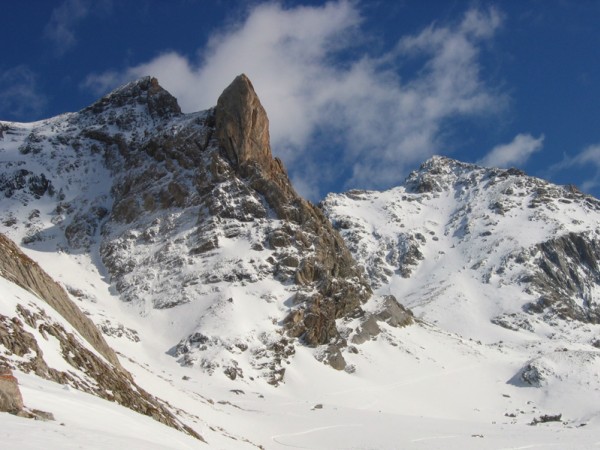 Rocca Blanca : La face nord-ouest