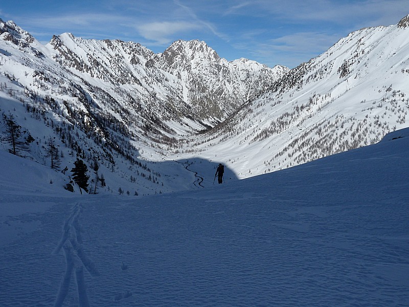 Plaisir de faire la trace : dans un lieu magique...