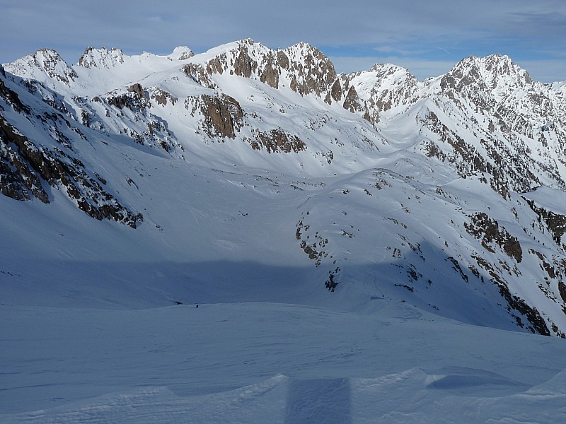 Superbe panorama : depuis le col de Fremamorte.