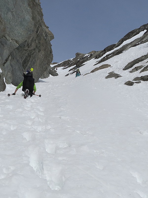 Roche Chevrière : A l'attaque!