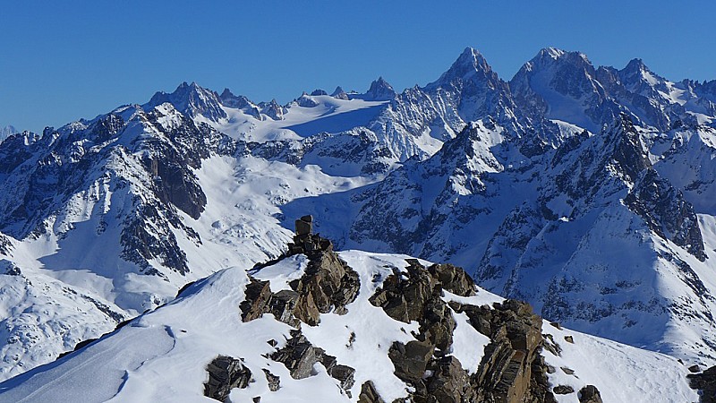 Sommet : Côté Glacier du Tour