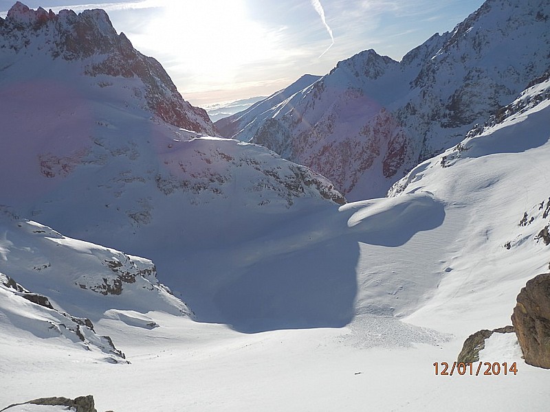 Descente sur le : Lac Autier