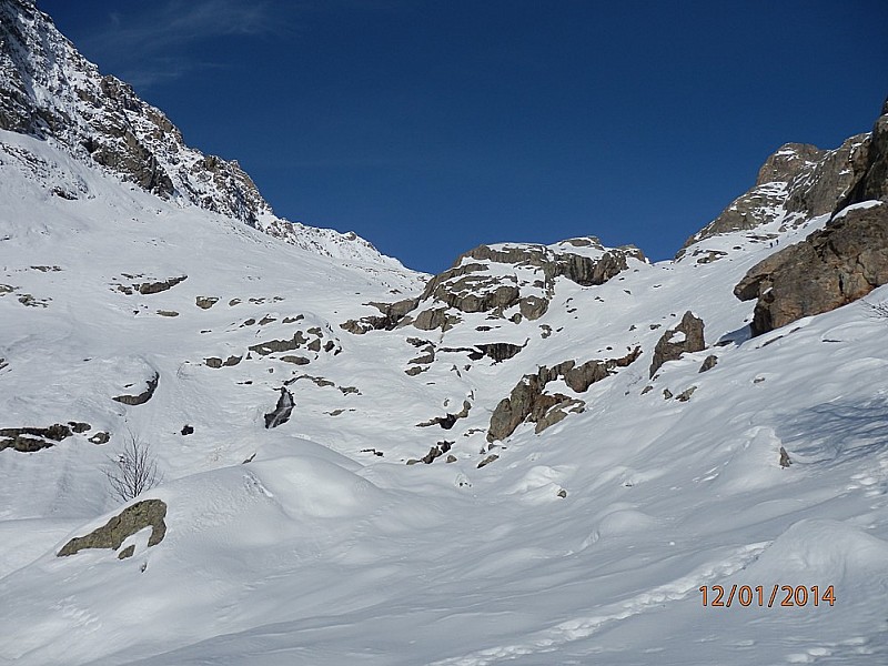 Très beau temps ce jour : mur des italiens