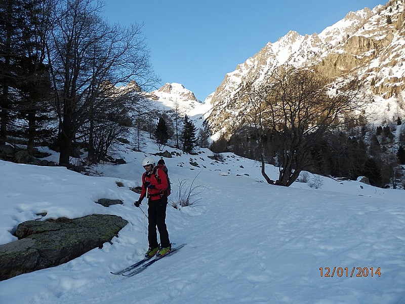 Fin de la descente et : arrivée à la voiture