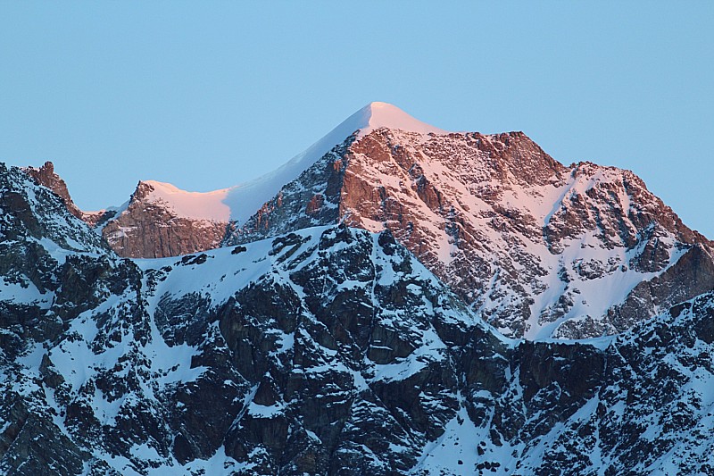 Wellenkuppe : Le sommet de la Wellekuppe au lever du soleil
