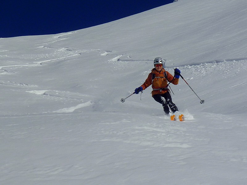 Quel style : Anny de retour sur skitour!
