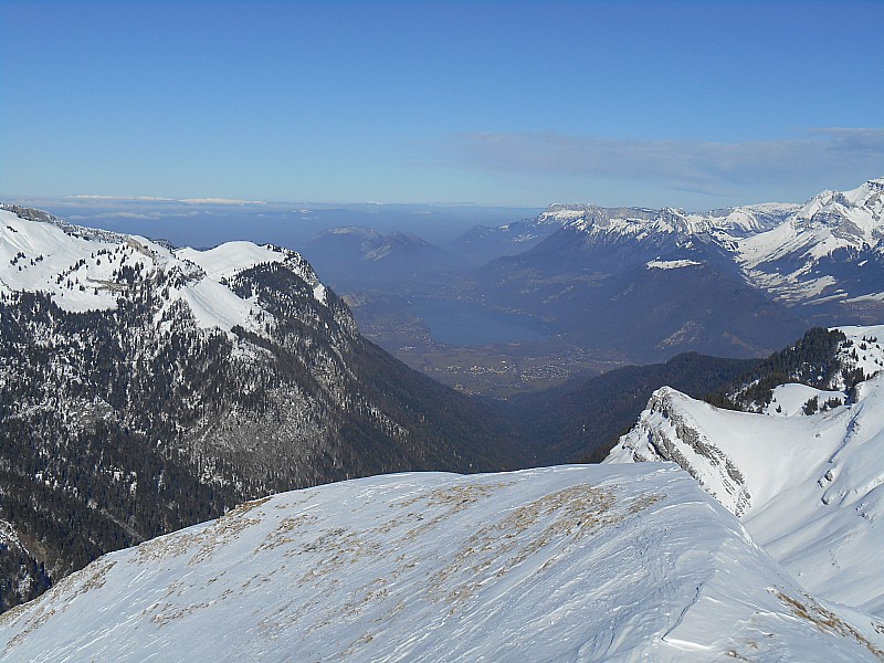 Vue sur le lac d'Annecy