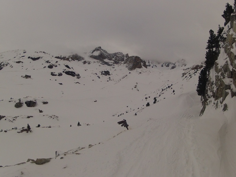 Arête de Chaix : Le vallon de la fournache